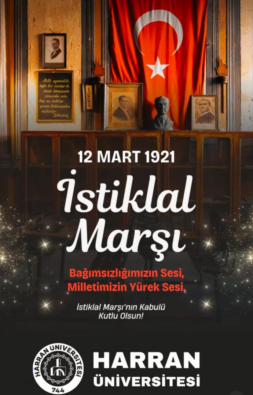 12 Mart İstiklal Marşının Kabulü Meslek Yüksekokulumuzda Saygı ile Anıldı